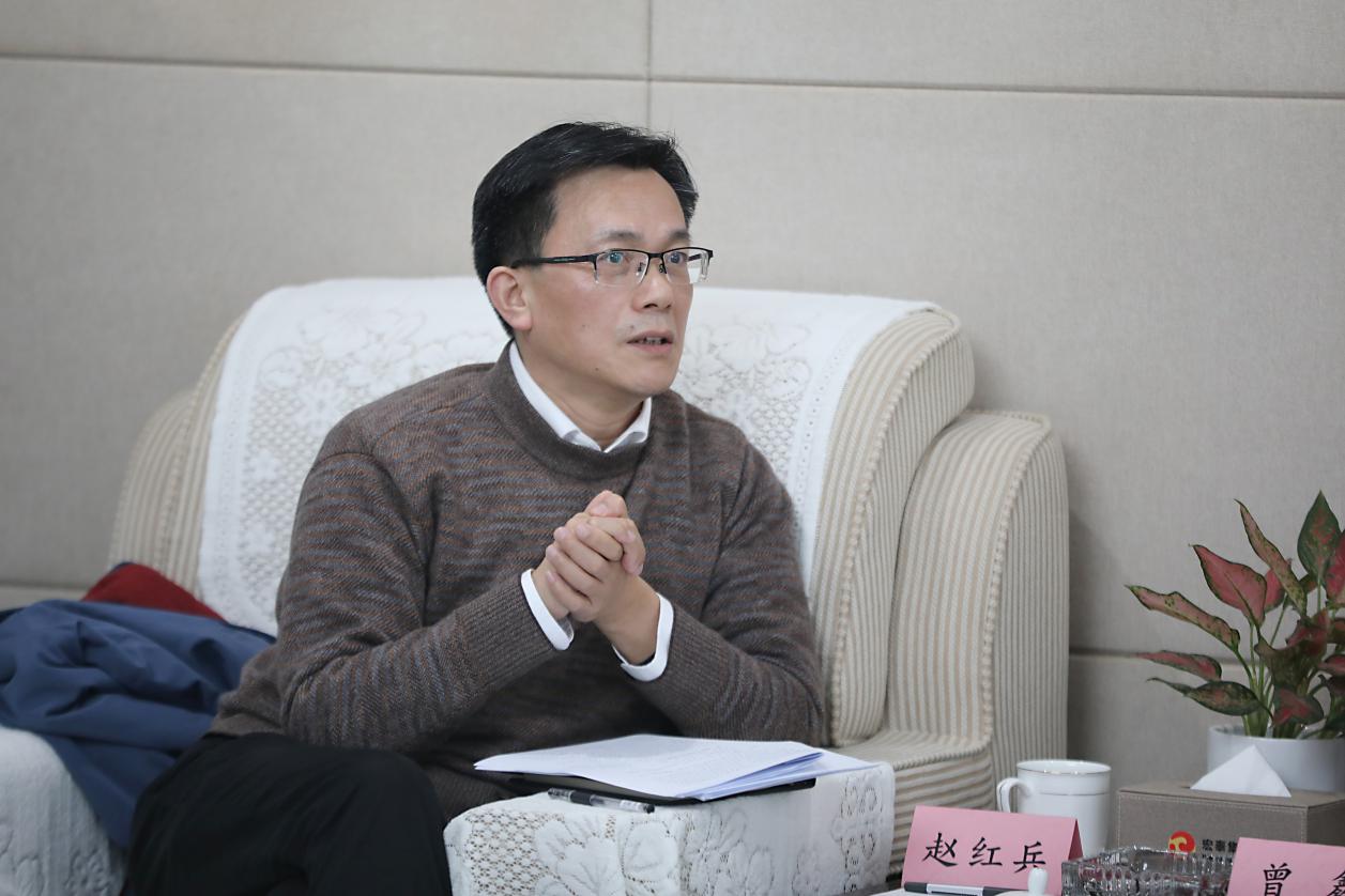 副厅长赵红兵到集团调研指导工作 | 集团要闻 | 湖北宏泰集团