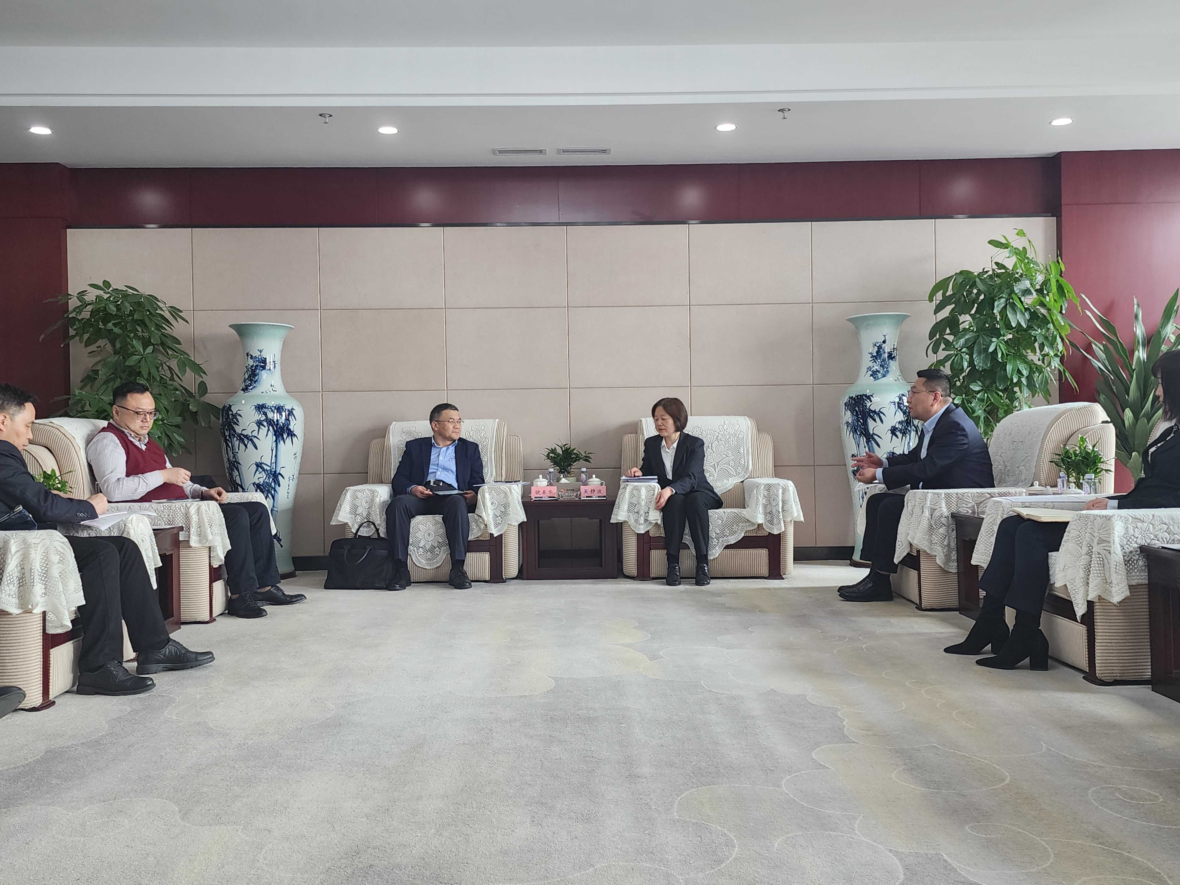 建设银行湖北省分行副行长虢春华到访集团 | 经营动态 | 湖北宏泰集团